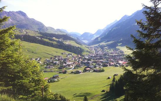 Ferienwohnung Haus Gstüat Lech am Arlberg Exterior foto
